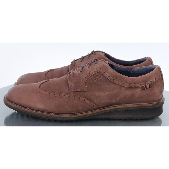 ECCO Kenton $160 Men\'s Oxfords Dress Shoes Size EU 46 US 12-12.5 Nubuck Leather main image 9